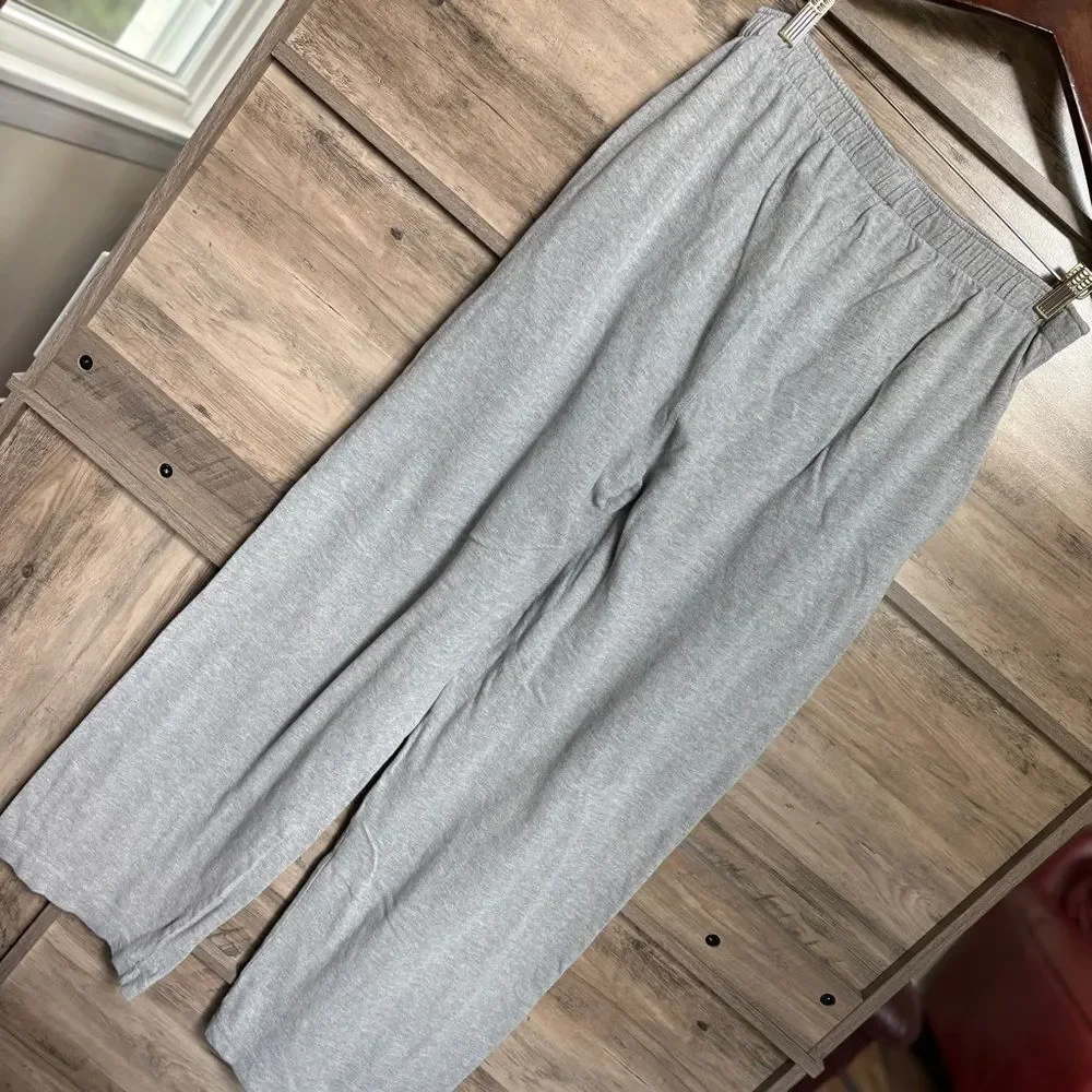 Polo by Ralph Lauren L Gray Pique Pajama Pants Preppy Sporty PJ Leisure Casual